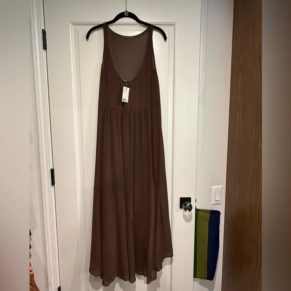 H&M Sheer Chiffon Maxi Dress - Picture 6 of 7